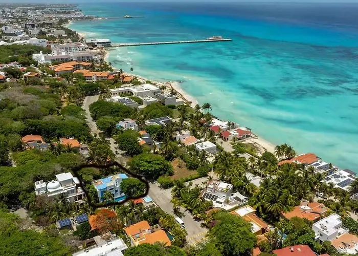 Playacar F1 Villa, Pool, Golf, 5th Ave Villa *